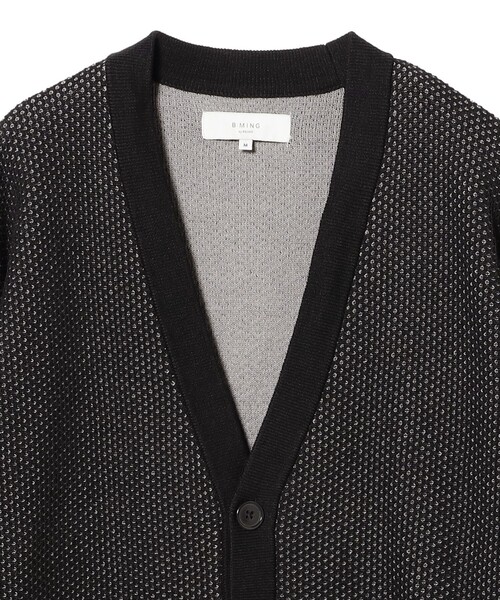 B：MING by BEAMS（ビーミング by ビームス） カーディガン 12ゲージ