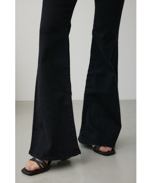 ジーンズ デニム デニムパンツ 「累計25，000本突破！」「サイズ，身長別画像あり」AZUL DENIM フレアデニム レディースの画像