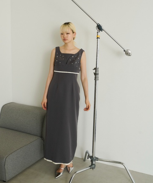 ドレス シズクビジュービスチェドレス / shizuku bijou bustier dress