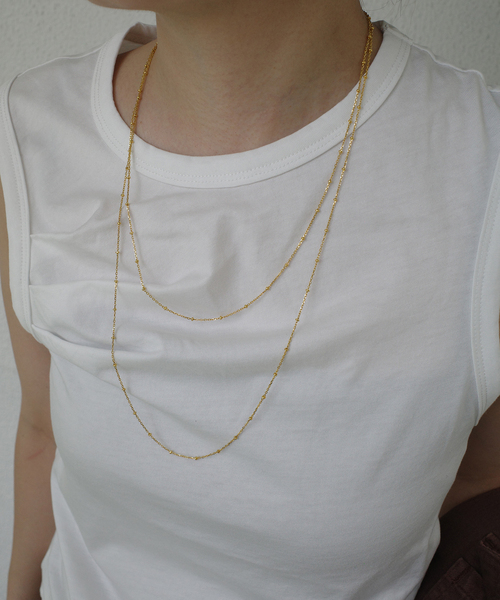 LAPUIS ネックレス 244-220128 SV925 LongThinネック B LAPUIS ラピュイ ネックレス 244-220128 SV925 LongThinネック B