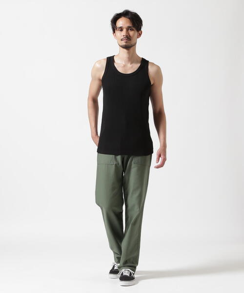   リブグラフィックタンクトップ XS AVIREX（アヴィレックス） タンクトップ RANDOM RIB TANK TOP
