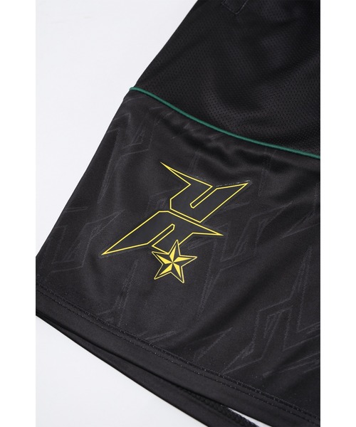 unknown londonショートパンツ UNKNOWN LONDON ジーンズ ショーツ｜Outline Cross Rhinestone