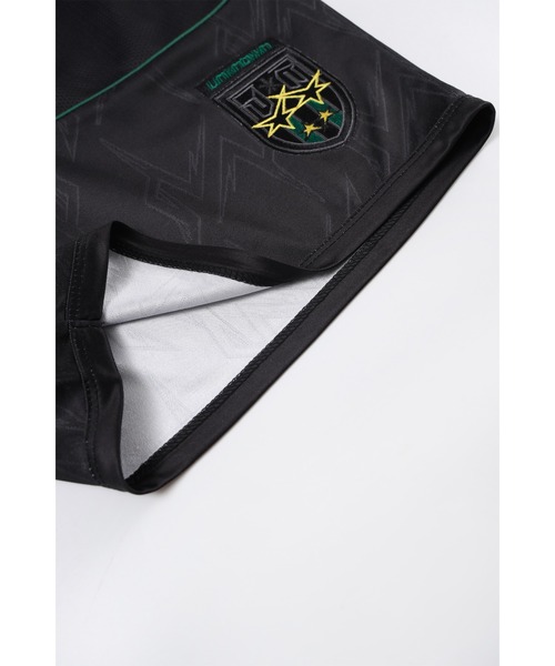 unknown londonショートパンツ UNKNOWN LONDON ジーンズ ショーツ｜Outline Cross Rhinestone
