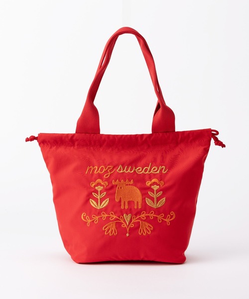 moz（モズ） uvカット トートバッグ 刺繍トート M レディース