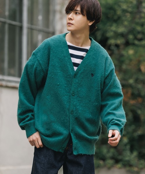 U.S. POLO ASSN. カーディガン ROOPTOKYO別注 ASSN./ユーエス