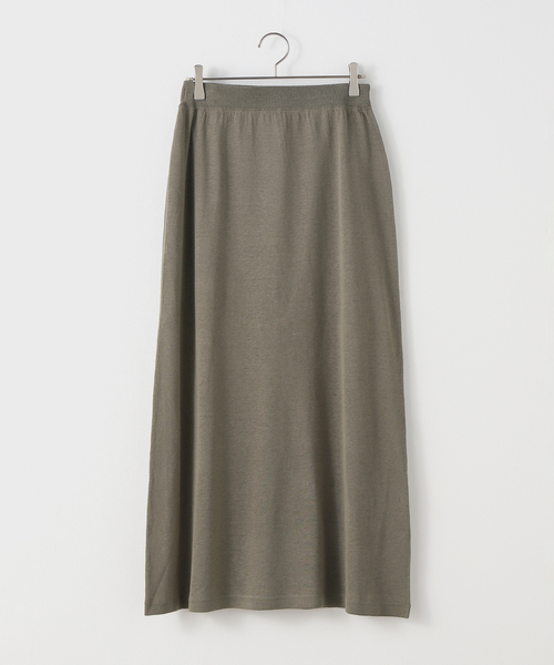 Plage silk/linen long スカート silk/linen long スカート（その他スカート）｜Plage