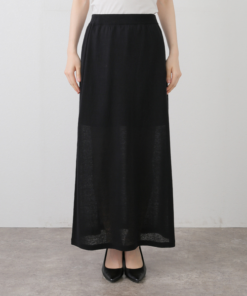 Plage silk/linen long スカート silk/linen long スカート（その他スカート）｜Plage