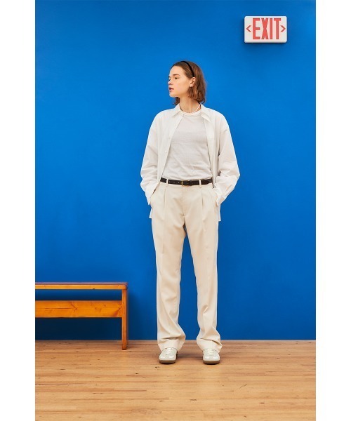 「THE SHINZONE」 長袖シャツ FREE ブルー レディース THE SHINZONE 「THE SHINZONE」 長袖シャツ FREE ブルー