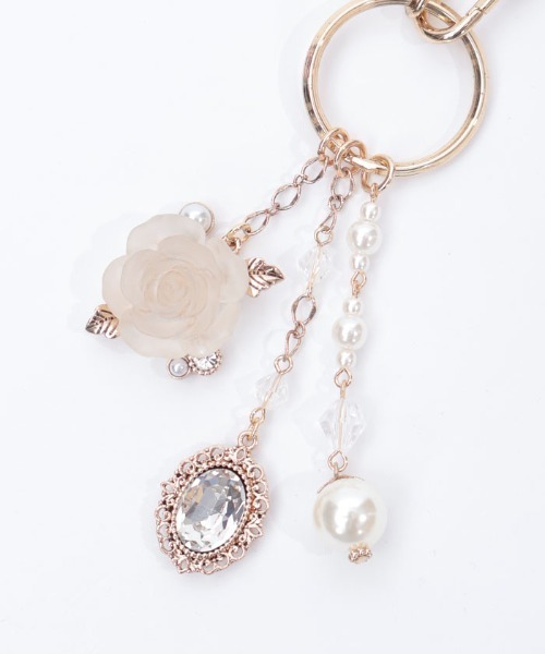 axes femme（アクシーズ ファム） キーホルダー フェイバリットローズ