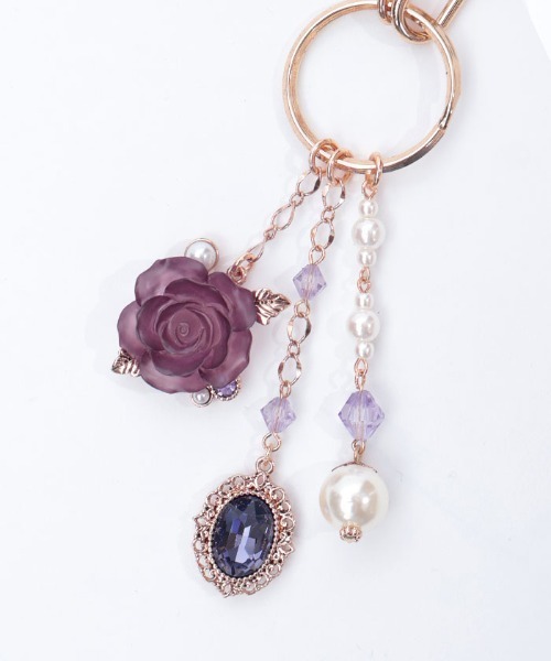 axes femme（アクシーズ ファム） キーホルダー フェイバリットローズ