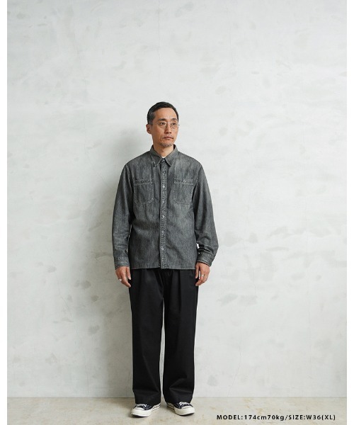 WAIPER.inc チノパン US ARMY VENTILE チノトラウザー ストレート