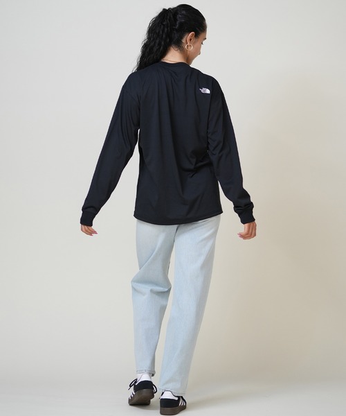 THE NORTH FACE WOOL SHIRT レディース THE NORTH FACE tシャツ FACE/ザ・ノース・フェイス ロンT 無地