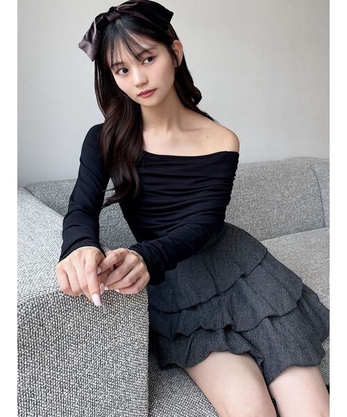RESEXXY（リゼクシー） tシャツ アシンメトリーカットトップス