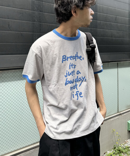 「CIAOPANIC TYPY」 半袖Tシャツ MEDIUM ライトグレー レディース