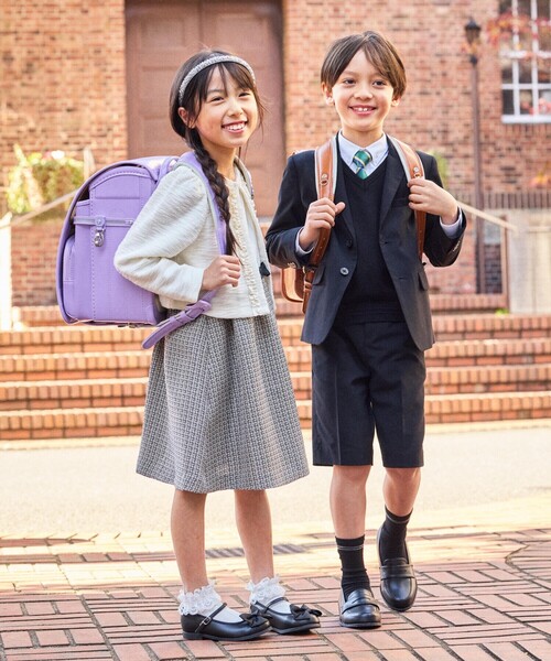 COMME CA ISM（コムサイズム） ベスト ベーシック ニット ベスト (140