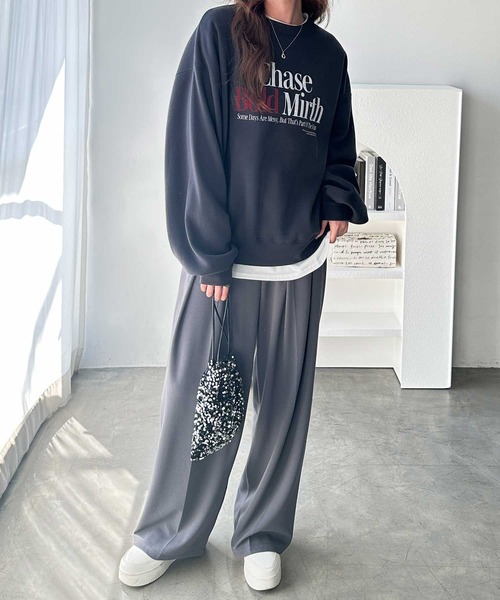 GeeRA（ジーラ） トレーナー スウェット アソートデザインオーバー