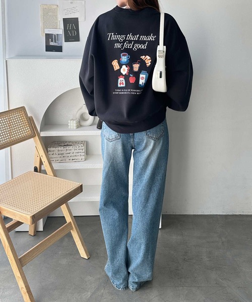 GeeRA（ジーラ） トレーナー スウェット アソートデザインオーバー