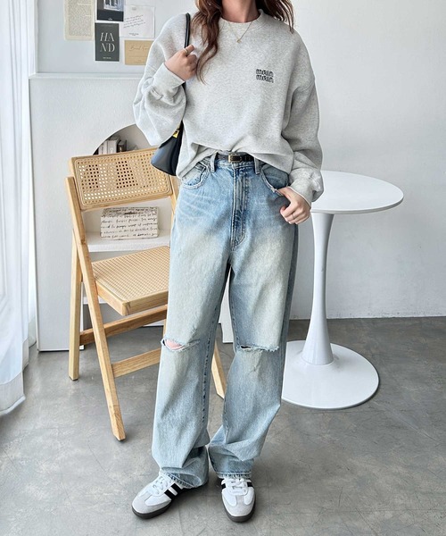 GeeRA（ジーラ） トレーナー スウェット アソートデザインオーバー