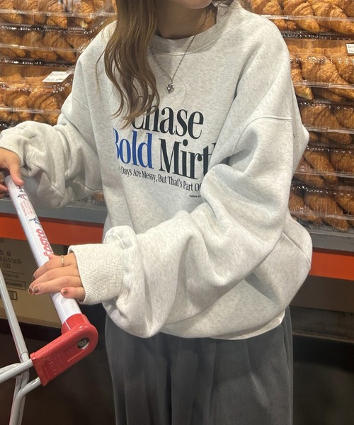 GeeRA（ジーラ） トレーナー スウェット アソートデザインオーバー