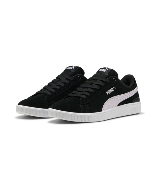 「PUMA」 ローカットスニーカー 24.0cm ブラック レディース_画像2