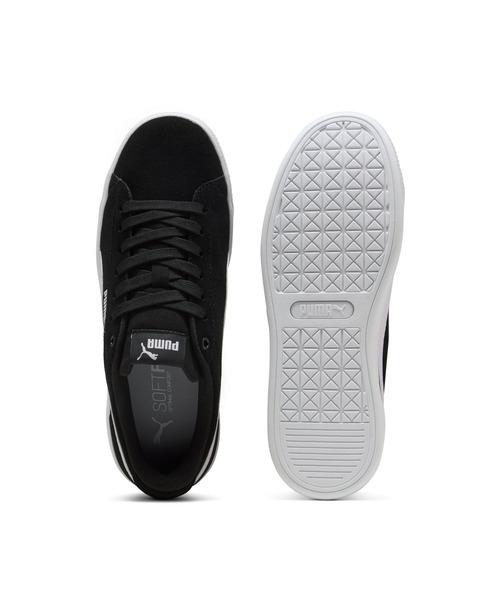 「PUMA」 ローカットスニーカー 24.0cm ブラック レディース_画像4