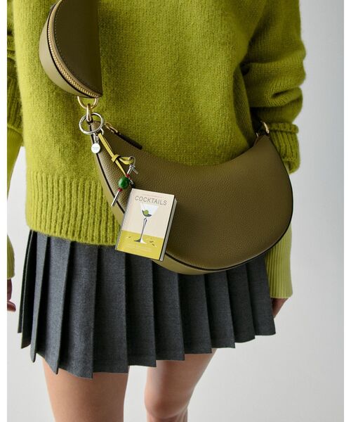 katespade 新品✨カクテルモチーフ 正規チャーム kate spade NEW YORK キーホルダー チャームド カクテル ブック