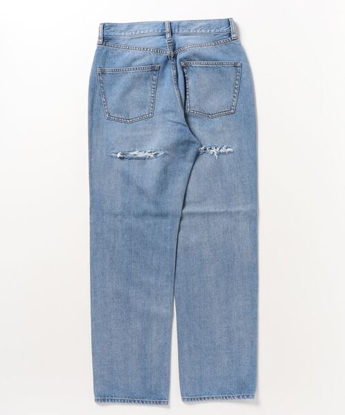 「BEAUTY&YOUTH UNITED ARROWS」 ダメージ加工デニムパンツ S コバルトブルー レディース