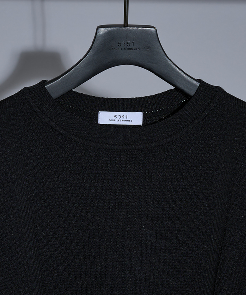 5351 POUR LES HOMMES セーター ニット 「軽量/ハイストレッチ
