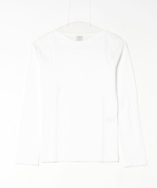 「gicipi」 長袖カットソー ONE SIZE ホワイト レディース_画像2