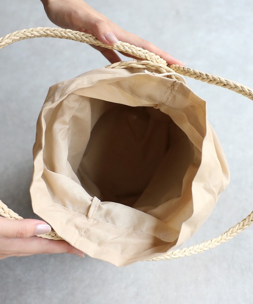 「Riberry」 かごバッグ FREE ベージュ レディース_画像2