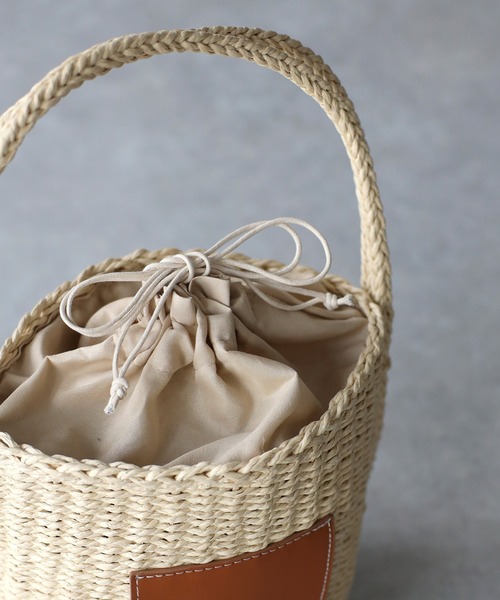 「Riberry」 かごバッグ FREE ベージュ レディース_画像6