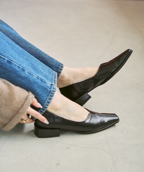 「LE TALON」 パンプス 24cm ブラック系その他 レディース_画像5
