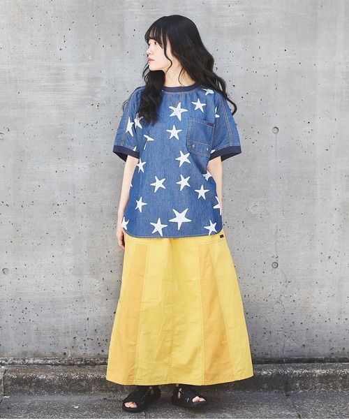 「CUBE SUGAR」 ドルマンスリーブブラウス M グリーン レディース_画像5