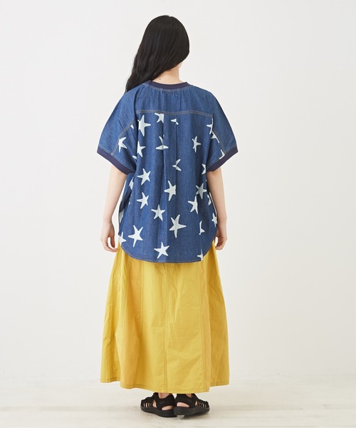 「CUBE SUGAR」 ドルマンスリーブブラウス M グリーン レディース_画像7