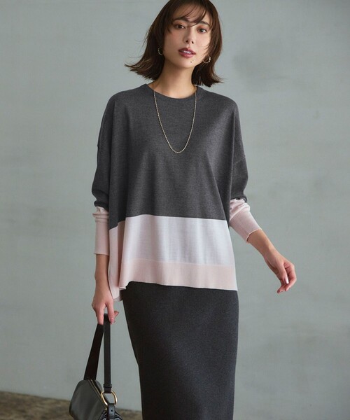 23区（ニジュウサンク） スカート 「VERY12月号掲載/洗える」カシミヤ