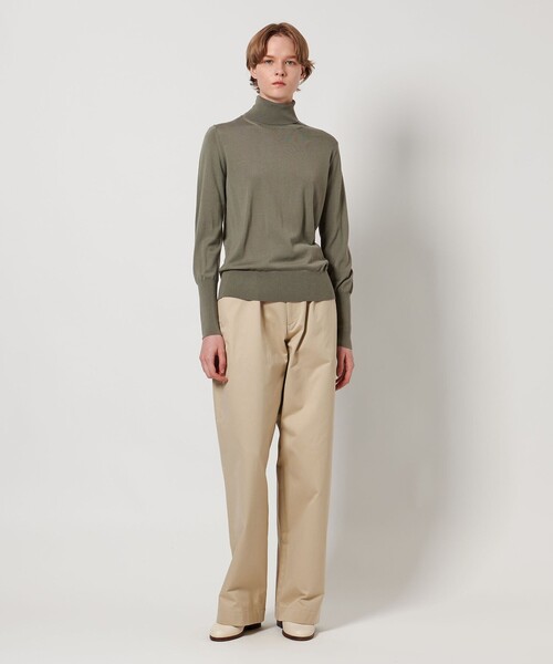 LOEFF（ロエフ） ニット セーター 「LOEFF」ハイゲージ タートルネック