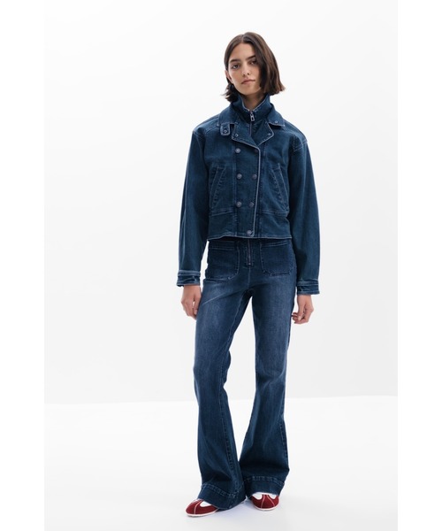 Desigual（デシグアル） デニムジャケット gジャン ダブルカラー