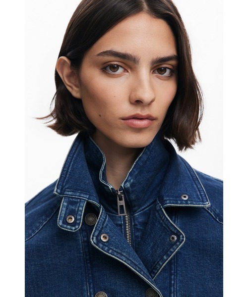 Desigual（デシグアル） デニムジャケット gジャン ダブルカラー