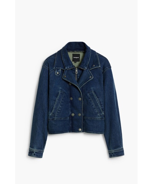 Desigual（デシグアル） デニムジャケット gジャン ダブルカラー