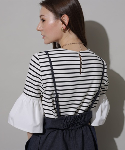 「Rirandture」 半袖カットソー 2 ブラック系その他 レディース_画像5