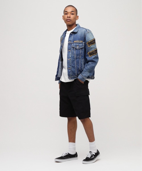 Champion（チャンピオン） デニムジャケット gジャン メンズ