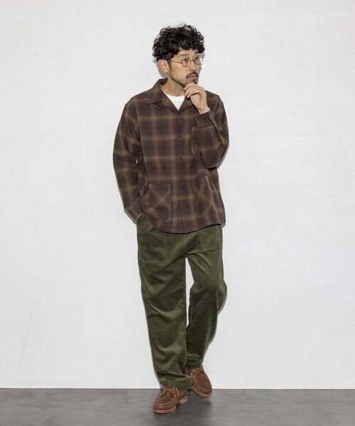 PENDLETON（ペンドルトン） シャツ 別注 コットンシャギー オープン