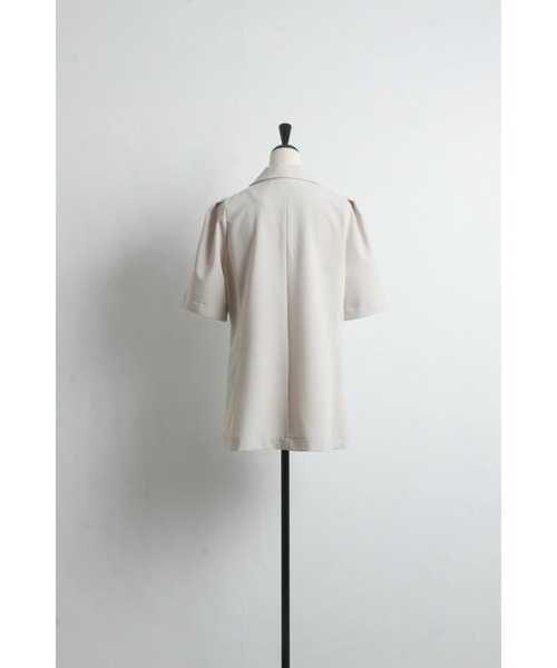 「&. NOSTALGIA」 テーラードジャケット FREE チャコールグレー レディース_画像6