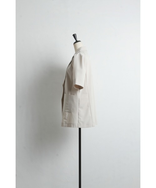 「&. NOSTALGIA」 テーラードジャケット FREE チャコールグレー レディース_画像8