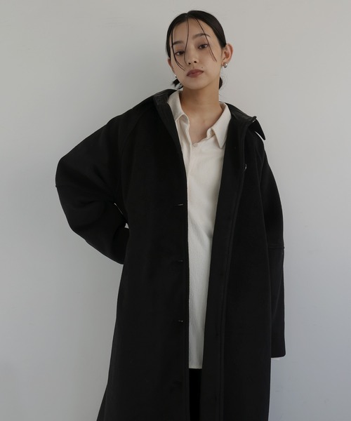 hellam（ヘラム） ダウンコート ダウンジャケット モッサ ベルト付き