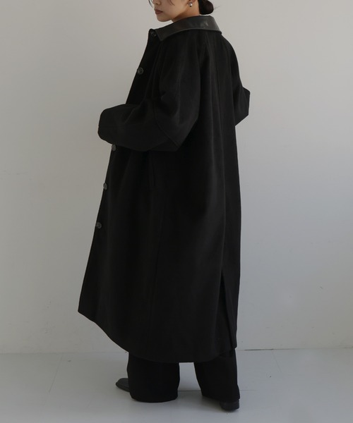 ヒロコビス【9】アニマル柄ロングダウンコート　ベルト　Aライン スタンドカラー茶 ダウンコート レディース ダウンジャケット ロングコート 軽量 防寒