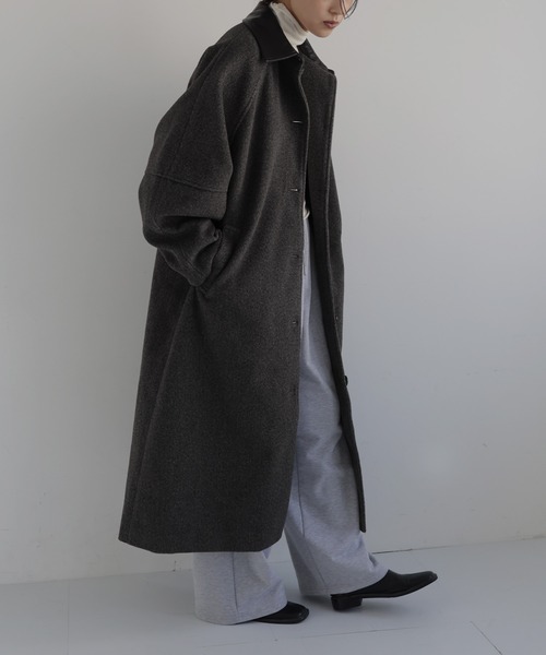 hellam（ヘラム） ダウンコート ダウンジャケット モッサ ベルト付き