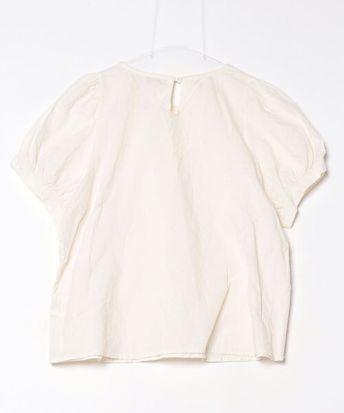 「flower」 半袖ブラウス FREE イエロー レディース_画像2