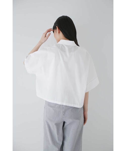 「human woman」 半袖シャツ MEDIUM ホワイト レディースの画像