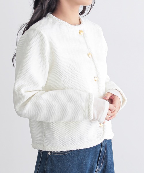 for/c（フォーシー） カーディガン カノコニットジャケット
